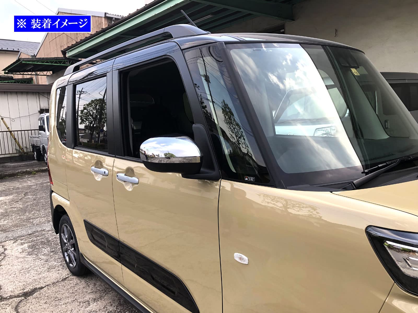 Amazon | BRIGHTZ ミラトコット LA550S LA560S メッキドアミラーカバー