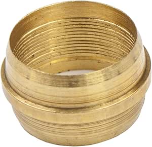 Legines Brass DOT Air Brake Hose Ends Fitting, Sleeve, 3/8" I.D. Tubing - View #7