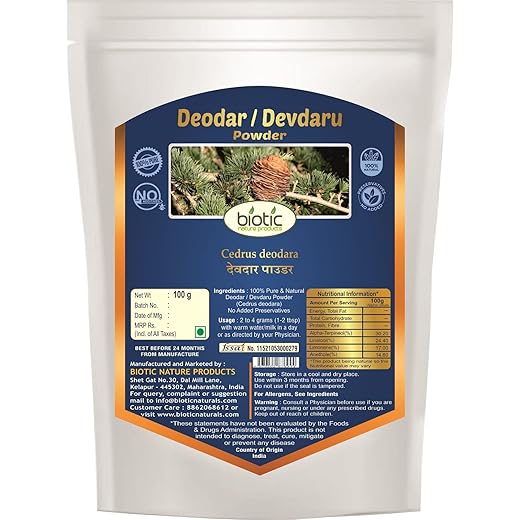 Devadaru Deodorant Powder - 100g