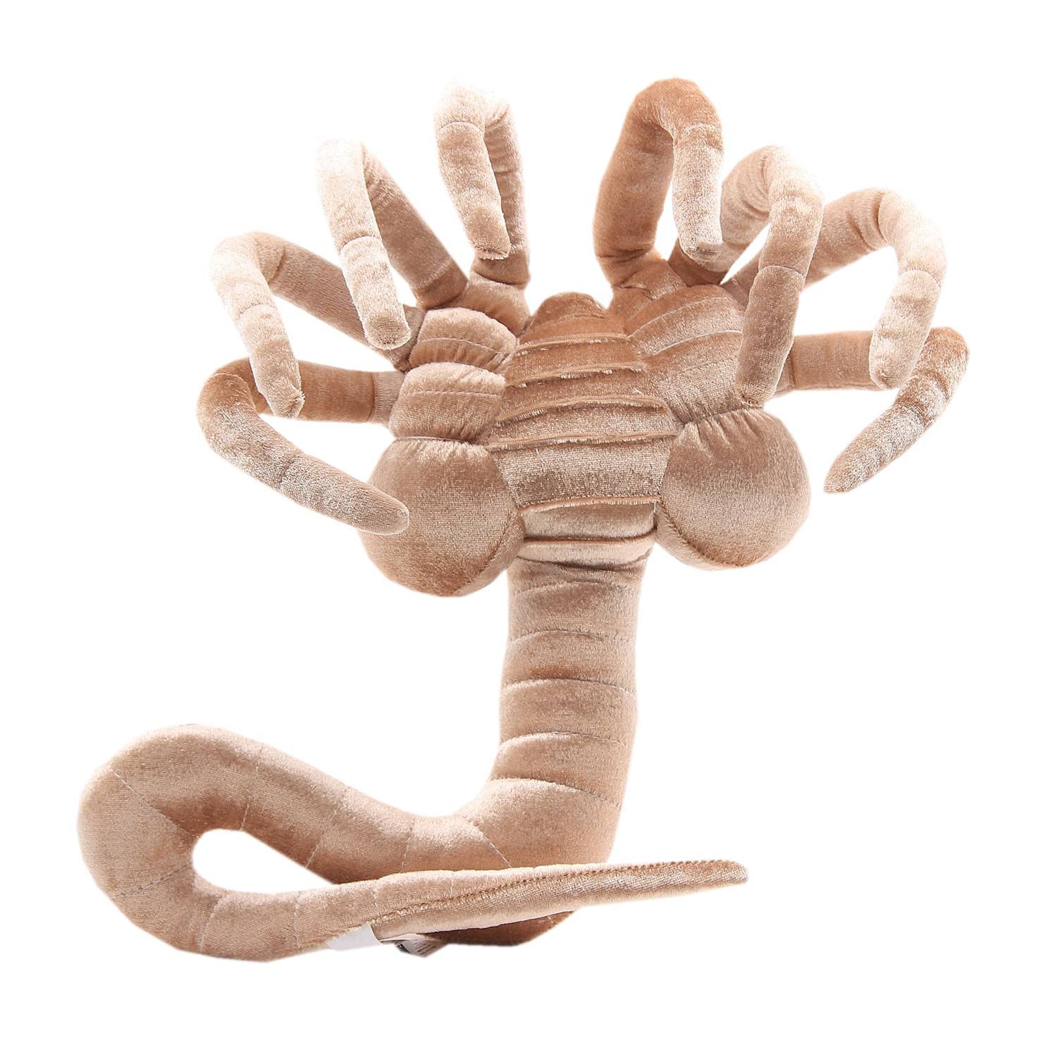 Facehugger Figure Toy Plush Facehugger Stuffed Toy Creative Soft Animal Plush Doll with Adjustable Paw