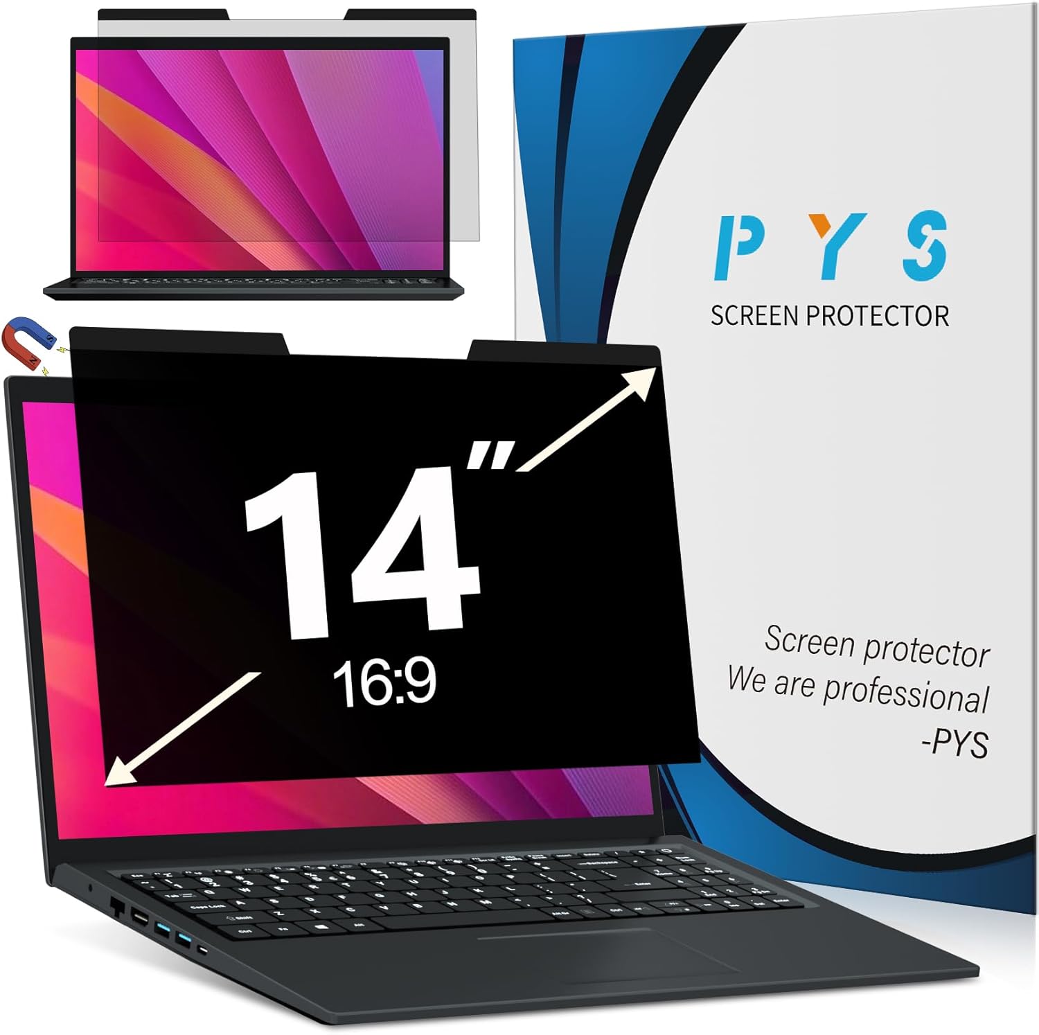 PYS 14 Inch Laptop Privacy Screen(169 Aspect