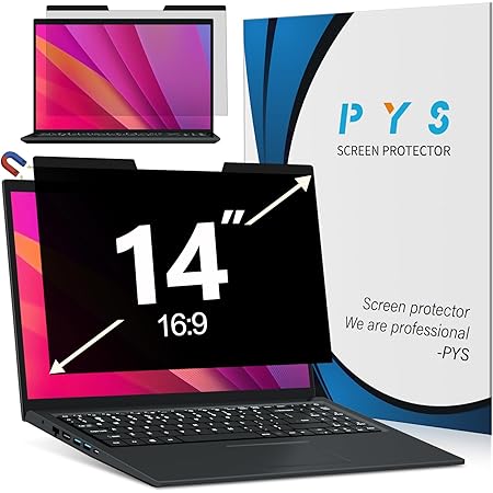 Amazon.com: 3M PF14.0W Privacy Filter Black : Electronics