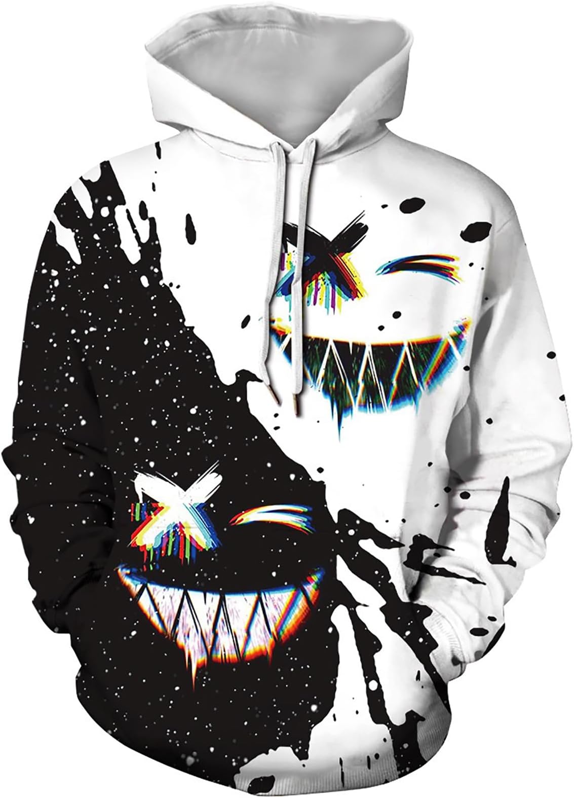 Unisex Novelty Hoodies 3D Print Graphic Hooded Pullover Sweatshirt Pocket