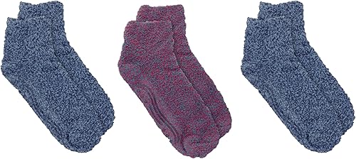Miniatura 24 de Dr. Scholl's - Calcetines de spa mullidos para mujer, acogedores, de corte bajo, con infusión de lavanda y vitamina E, 2 y 3 pares