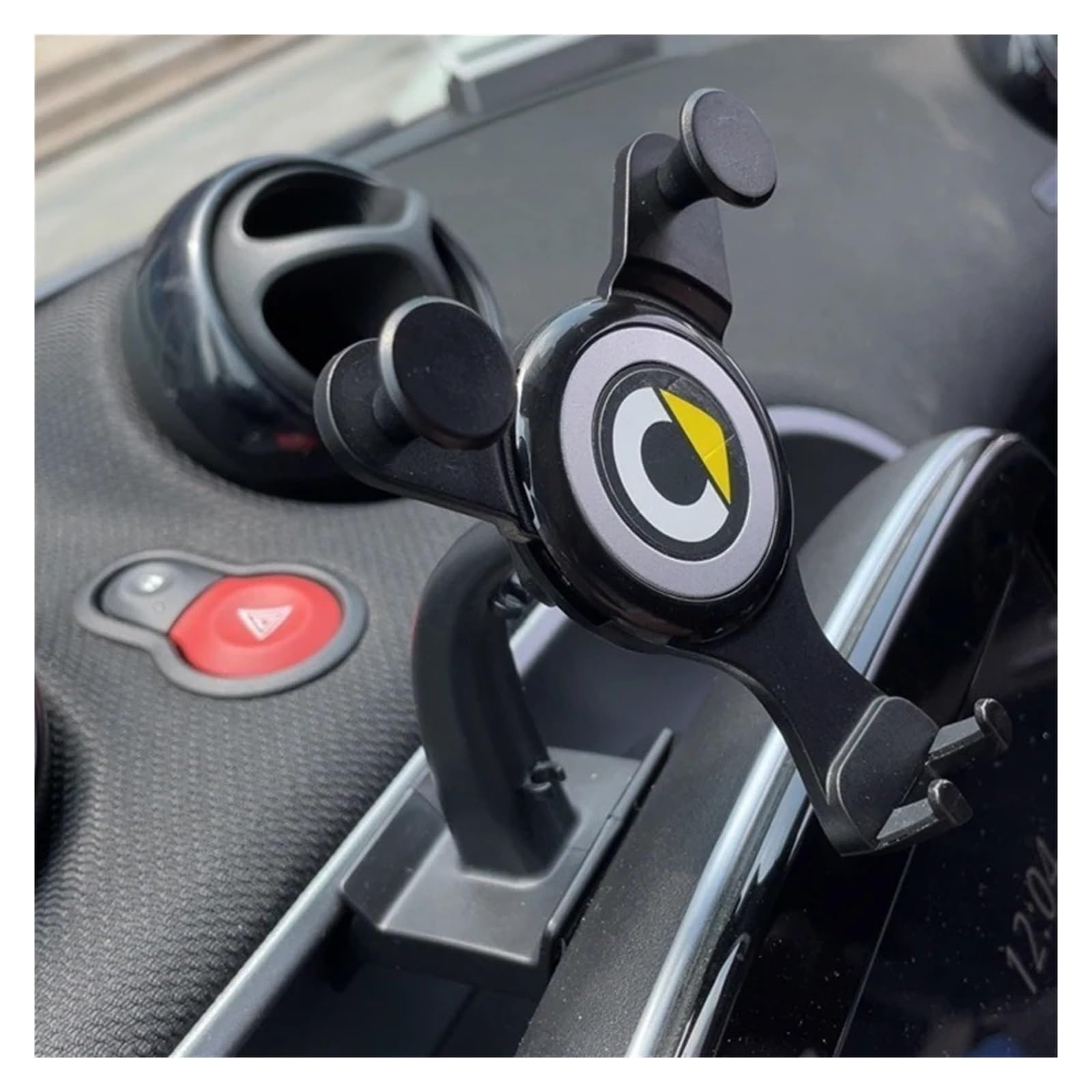 Muzhen Store Soporte for teléfono móvil for Coche, Marco de navegación, Soporte de Gravedad Compatible con Smart 453