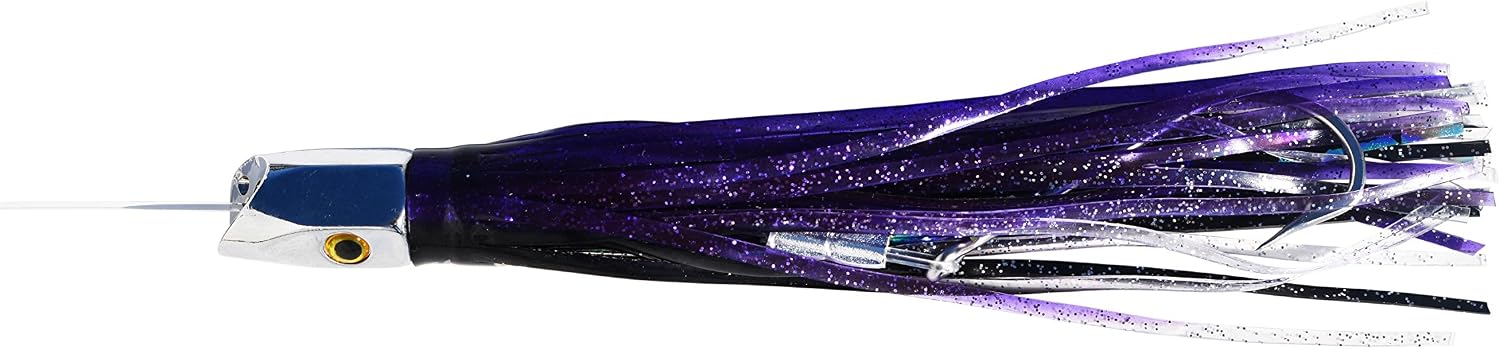 Eat My Tackle Slant Head 10 in. Fishing Lure - Pink, 8/0 Hook, 5 Jets
