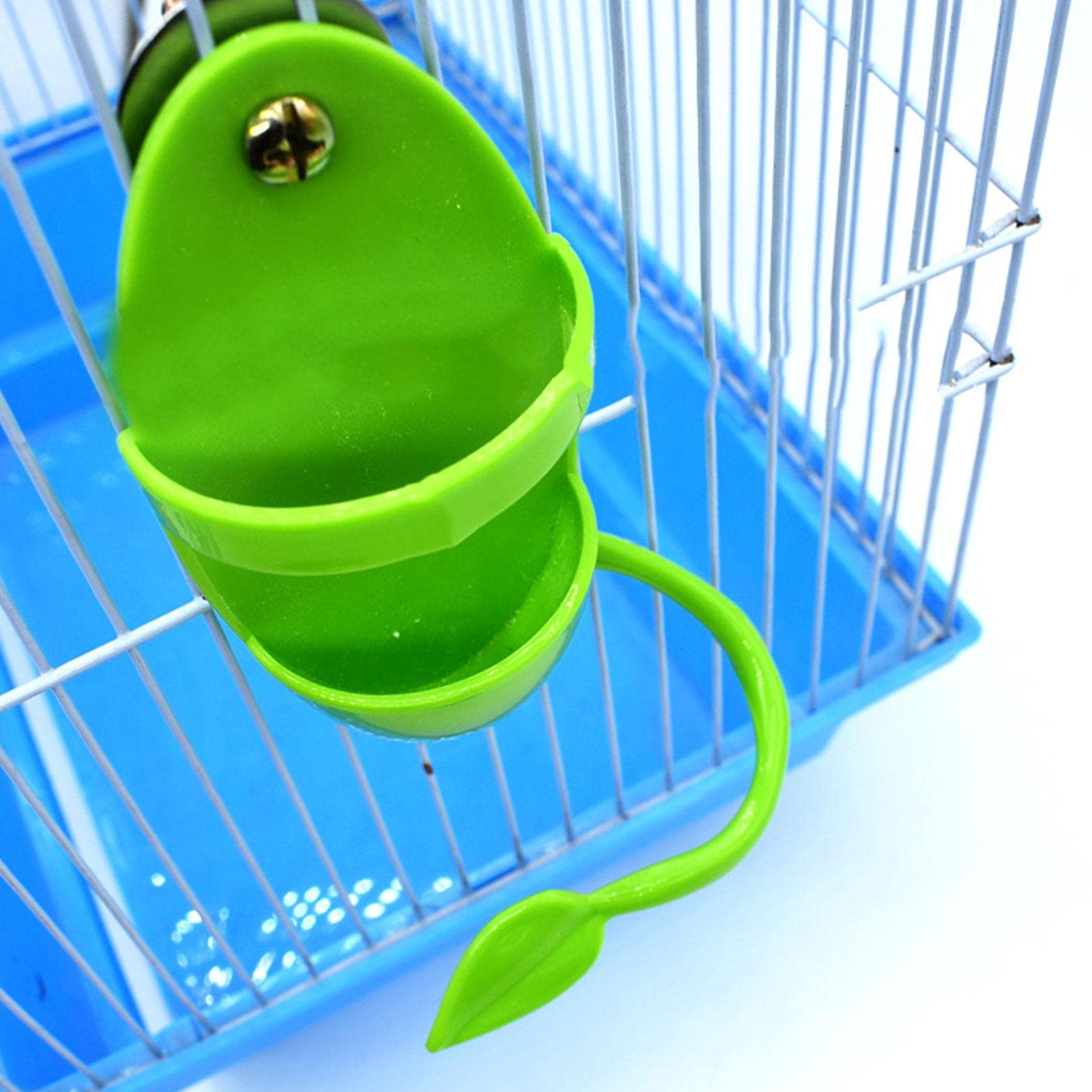 Porte-os de seiche pour Cage à Oiseaux | Cuttlebone Stand Cuddle Bone Feeding Cup Rack - Os de seiche pour becs Pointus, Oiseaux naturels Calcium Perroquets Calopsittes Perruche