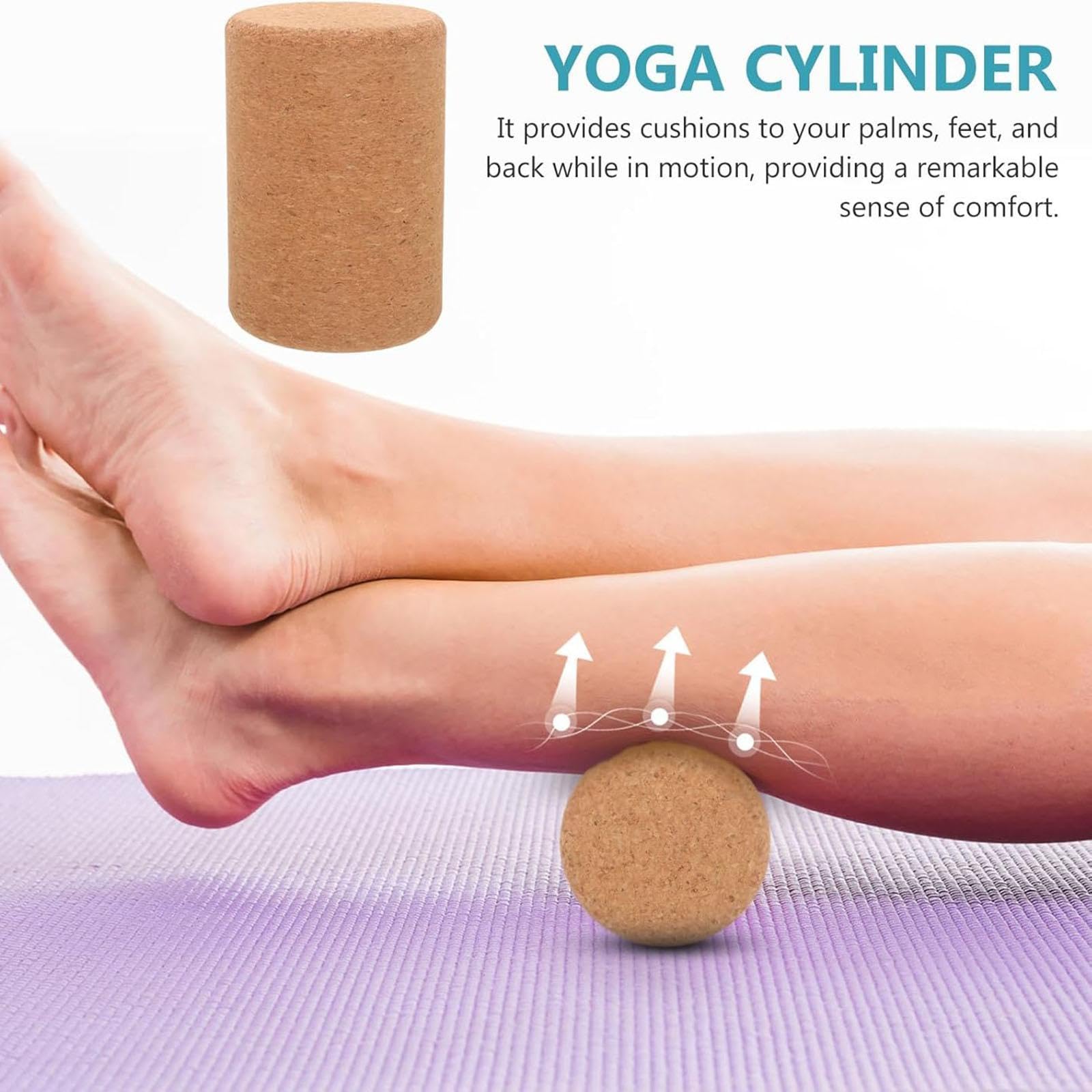 Rullo Colonna Pilates Massaggiatore Muscolare Ergonomico Supporto Corpo Adatto per Allenamento Studio Palestra Casa Atleti