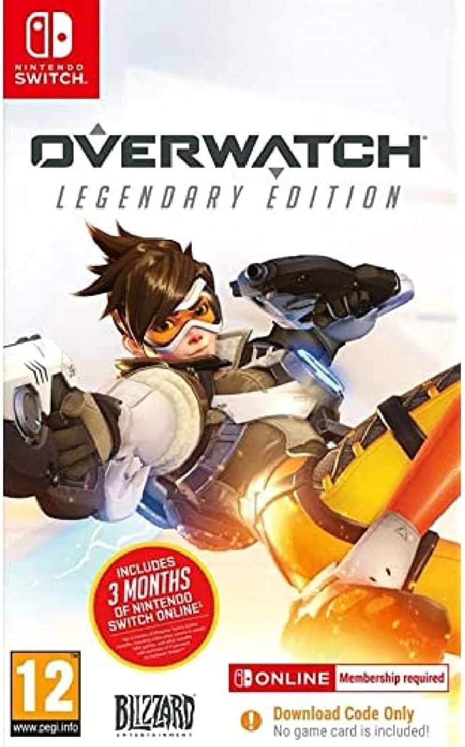 Overwatch Legendary Edition (Nintendo Switch) (NO PHYSICAL GAME or CARTRIDGE INCLUDED IN BOX)(ONLY INCLUDES DOWNLOAD CODE IN BOX)