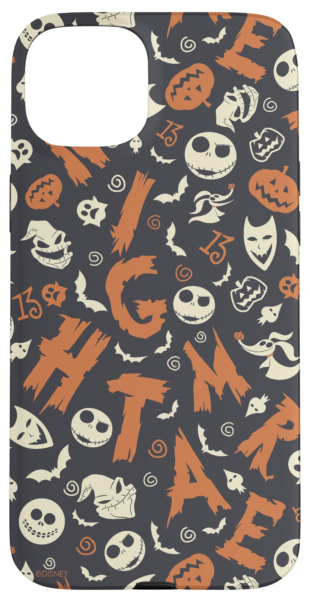 iPhone 15 Plus Tim Burton's The Nightmare Before Christmas Halloween Case