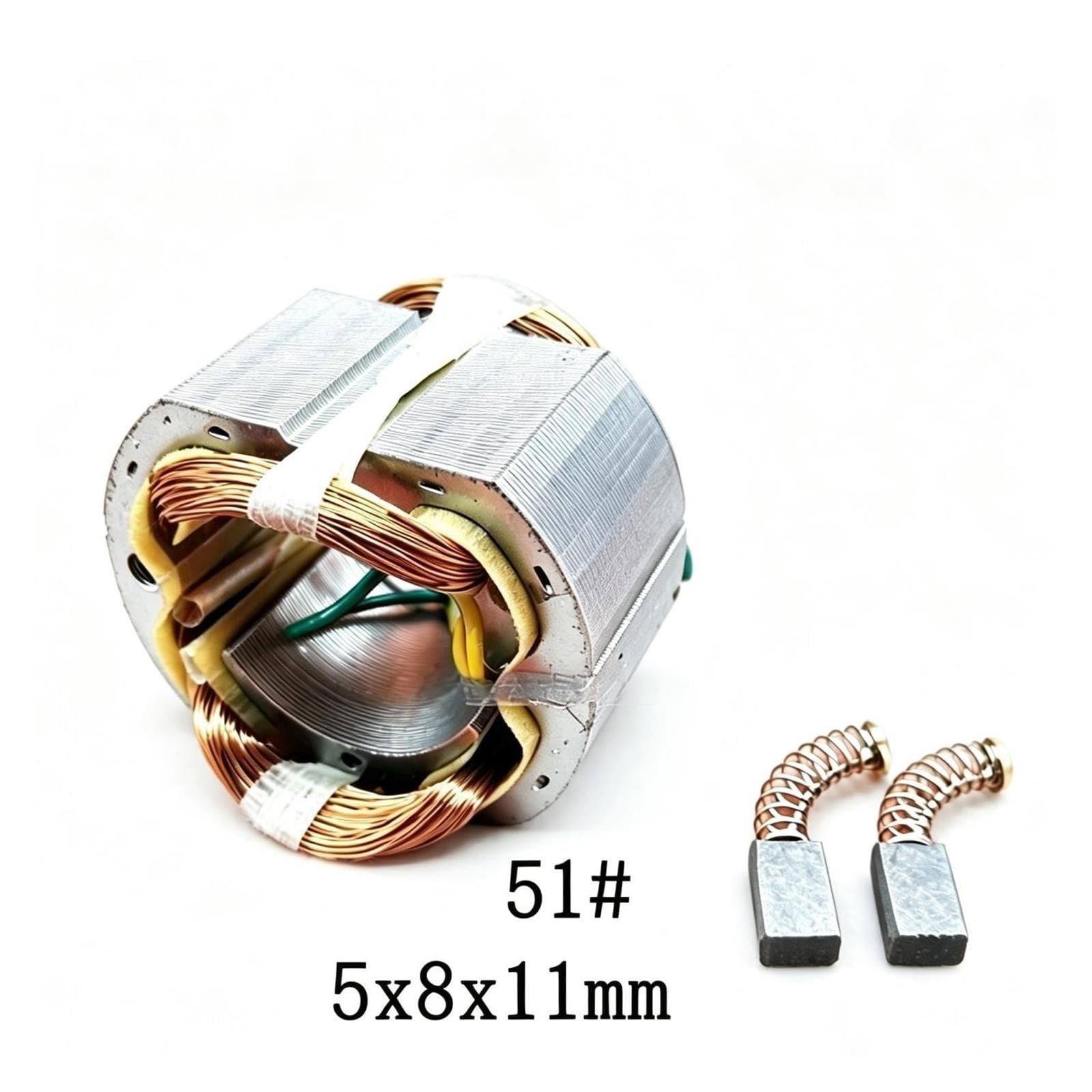 Estator De Bobina Cobre De 6 Dientes, Compatible With Black&Decker, For 10A