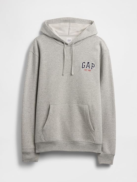 GAP Men's Hooded Est. 1969 Logo Pullover