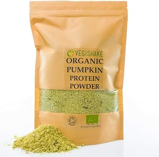 Organic Pumpkin Seed Protein Powder Linden Indig High 60g Protein BCAA - EAA (250g)