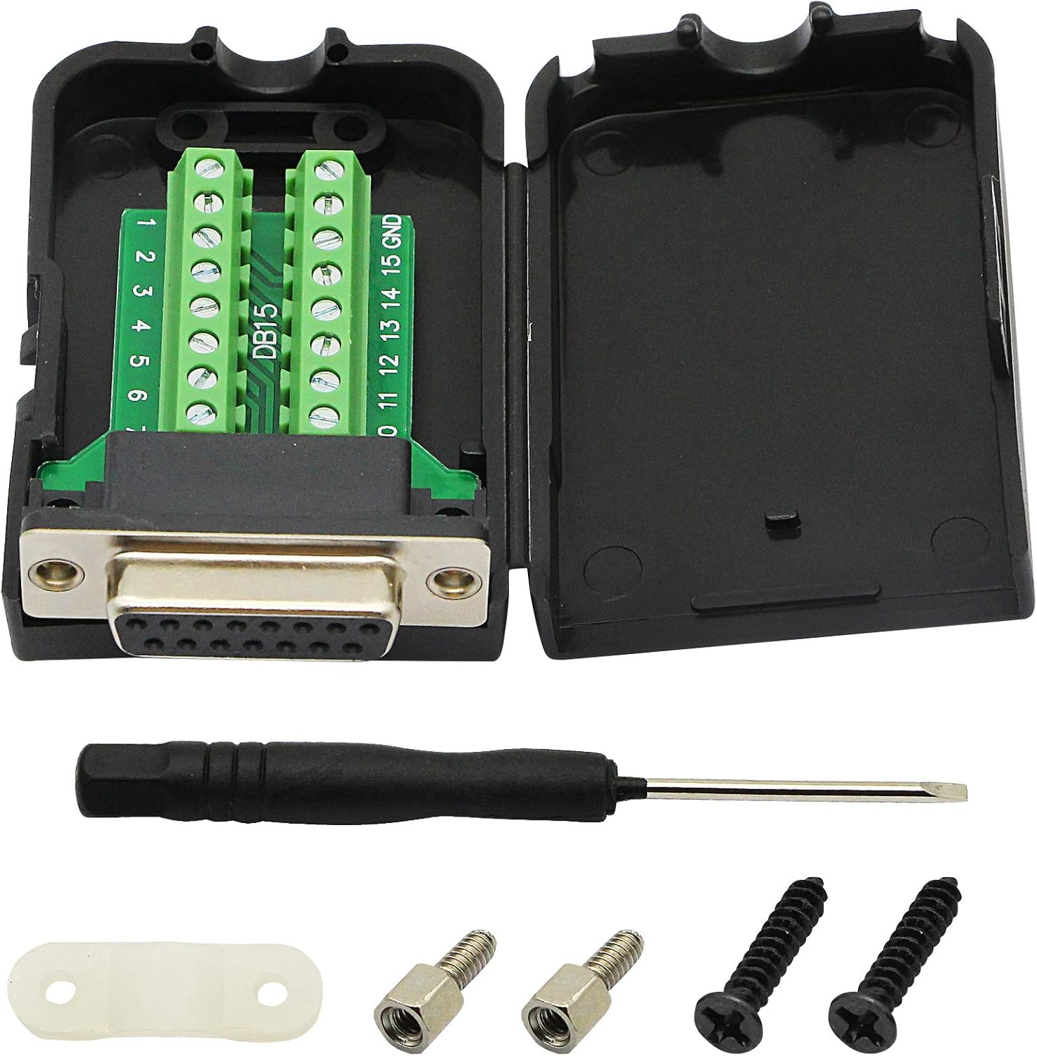 CERRXIAN DB15 Breakout Connector , DB15 DSUB Female