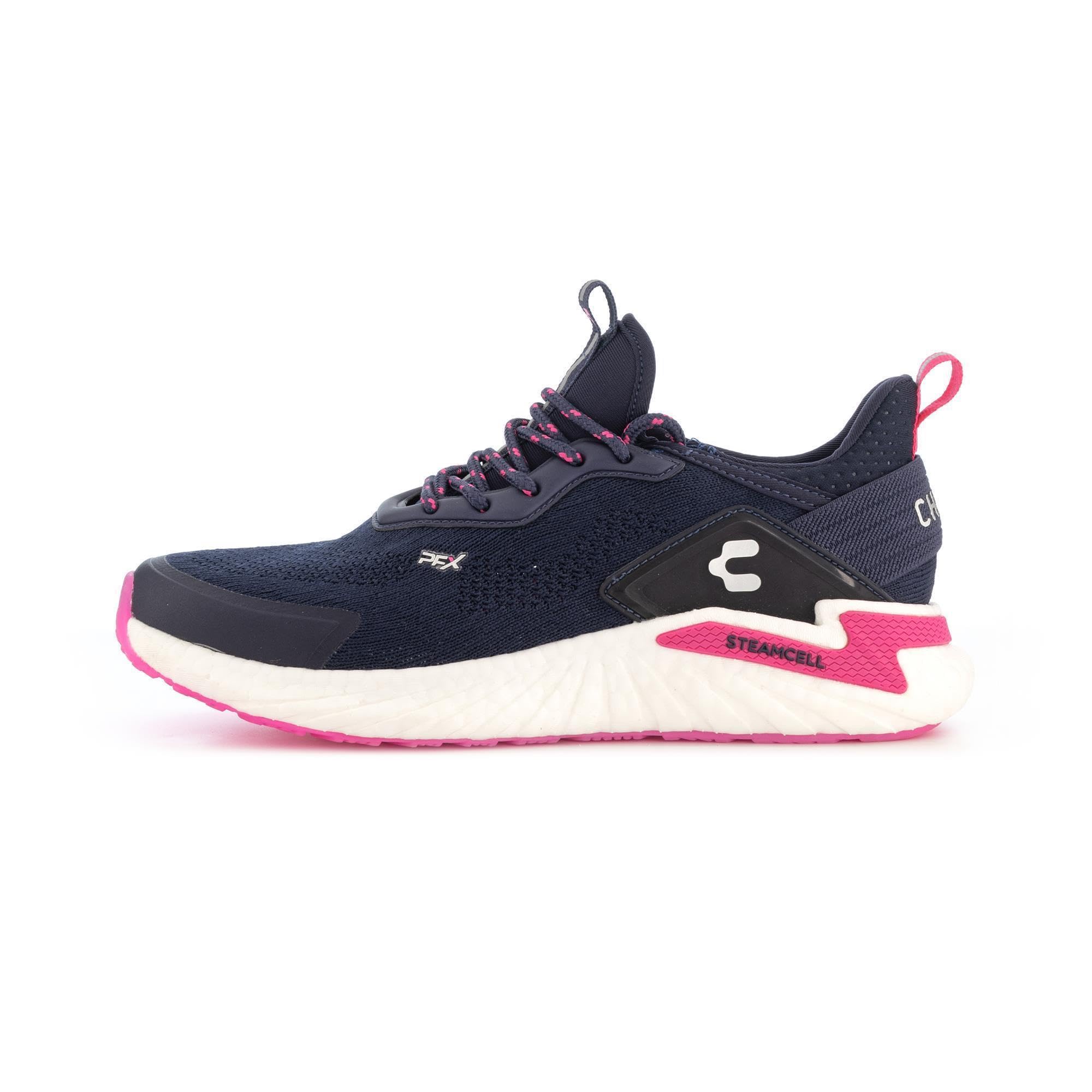 Charly Women's Vigorate Athletic Shoes, Navy/Fuchsia