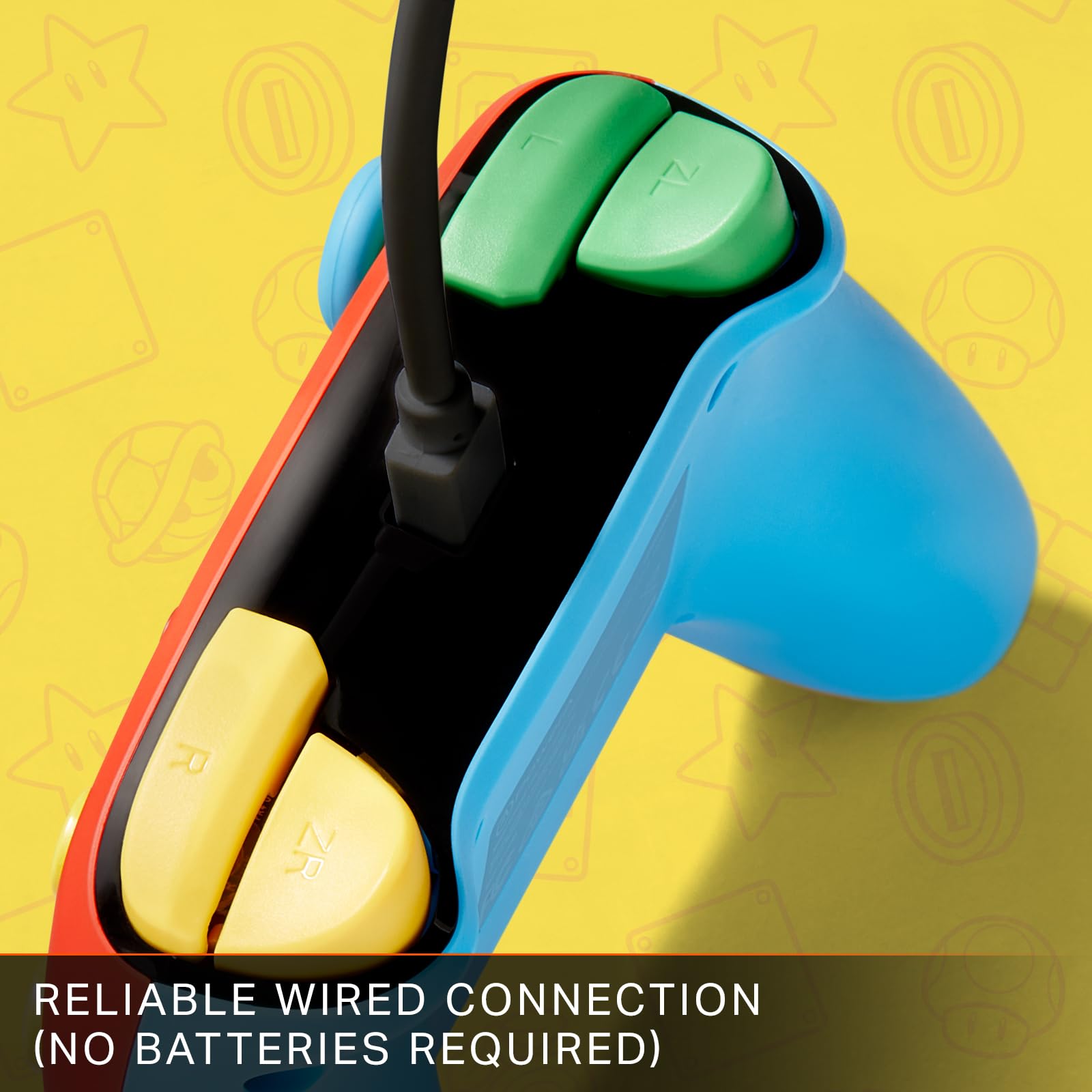 PowerA Il controller cablato Nano per Nintendo Switch - Mario Medley