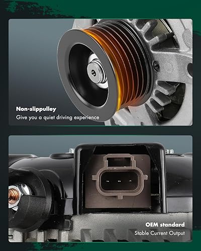 Miniatura 91 de SCITOO Reemplazo del alternador para Toyota para FJ Cruiser 2007-2010, para Toyota para Tacoma 2005-2015, para Toyota para Tundra 2006-2010 4.0L