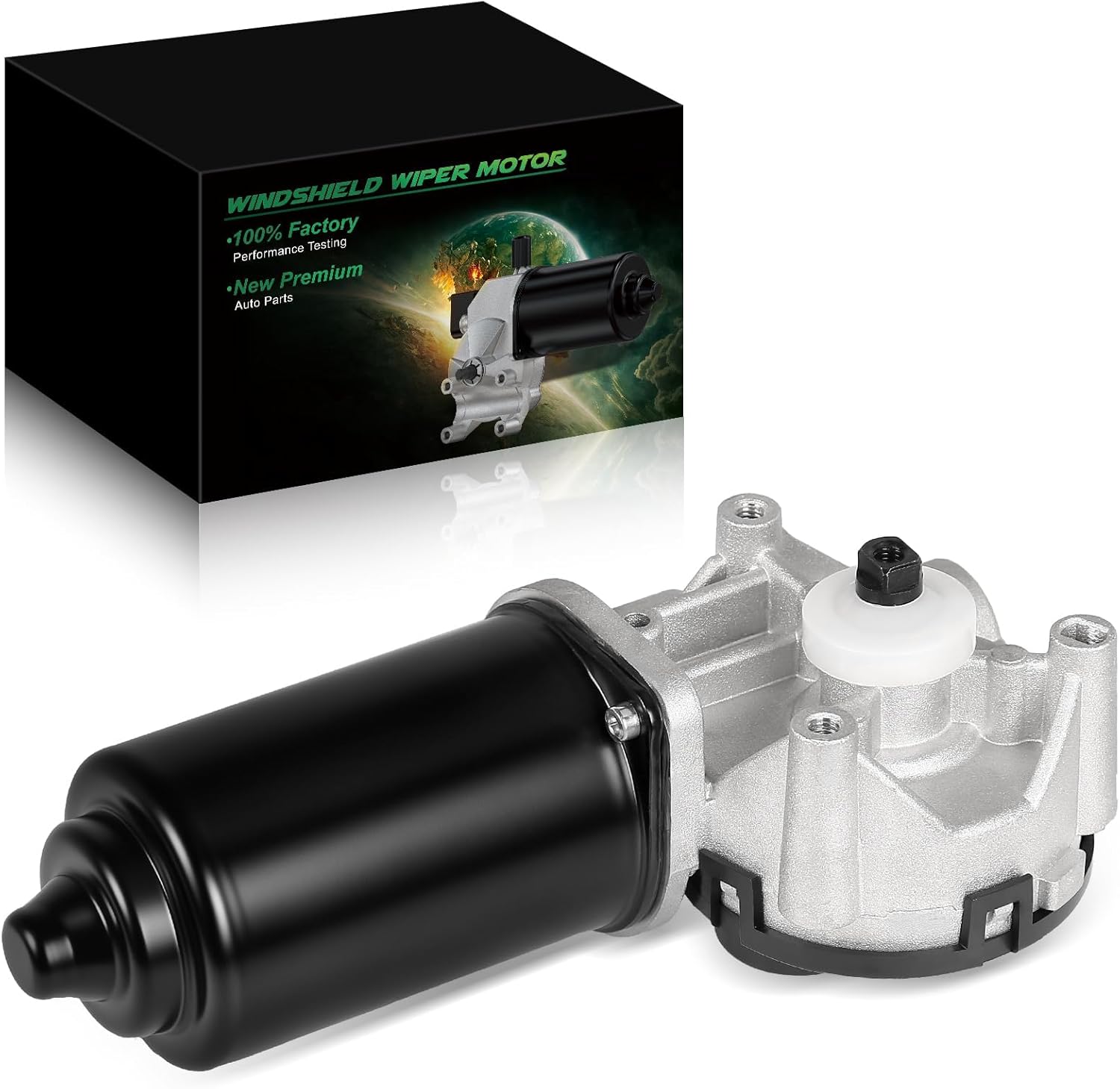 Front Windshield Wiper Motor for:-Ford F150 1997-2003, F250 97-99 Escape 01-07 Contour 95-00 Expedition 97-02 for:-Lincoln Town Car 1998-2002, Tribute 01-10 Mariner 5-Pin, OE# 1C3Z17508AA