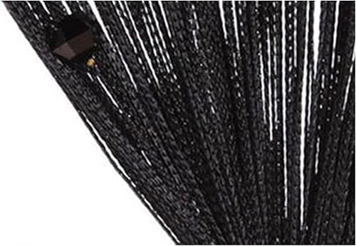 Miniatura 7 de FOCUSSEXY Cortina decorativa para puerta con cuentas para panel de pared, separador de ventana con flecos para bodas, cafeterías, restaurantes,