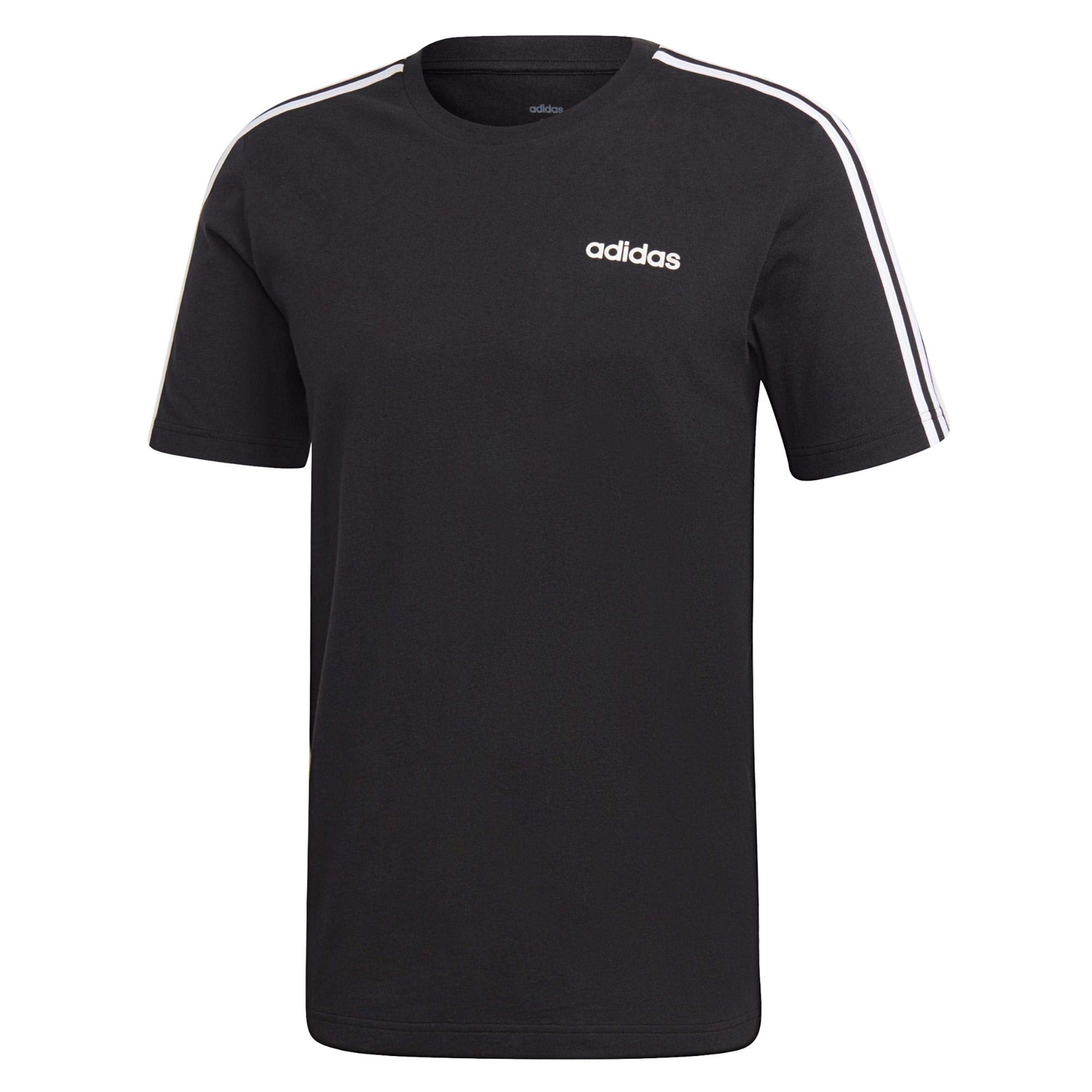 adidas Essentials Single Jersey 3-Stripes tee Camiseta de Manga Corta Hombre (Pack de 1) — view 46