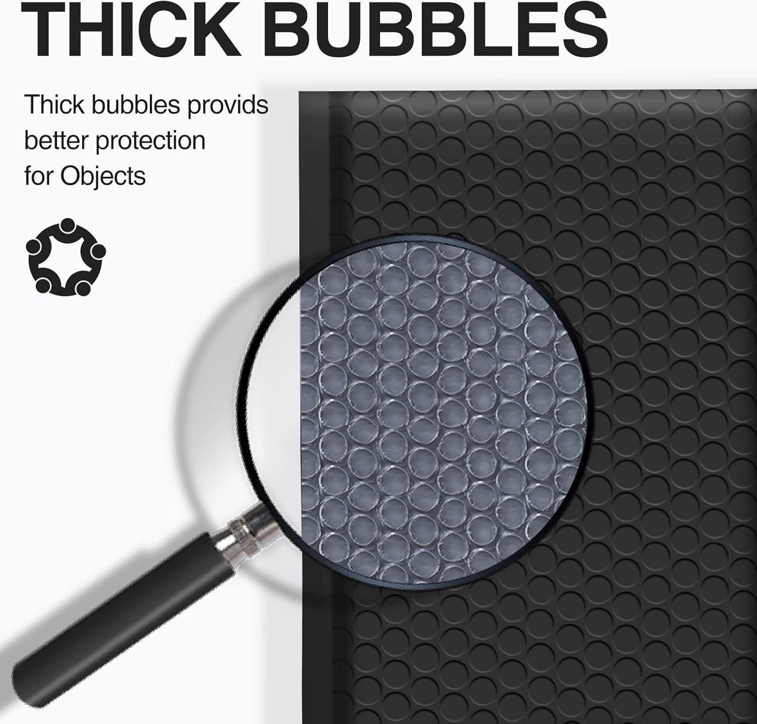Poly Bubble Mailers 6x10 250 Pack Usable Size 6x9 Black Waterproof Self Seal Adhesive Shipping Bags, Cushioning Padded Envelopes for Shipping, Mailing,Small Business Supplies.