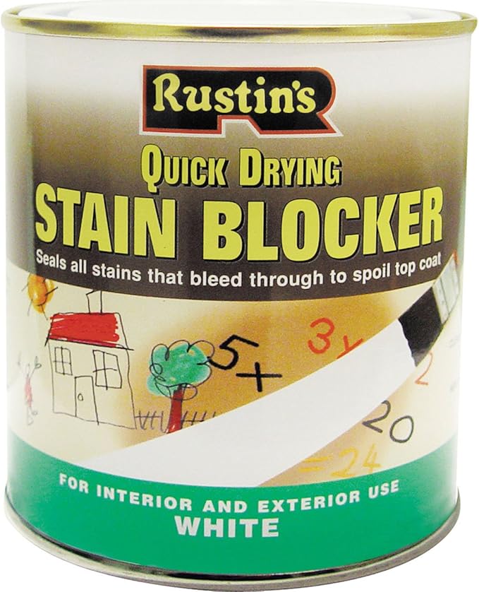 Rustins 5015332490011 Quick Drying Stain Blocker White Amazon.co.uk