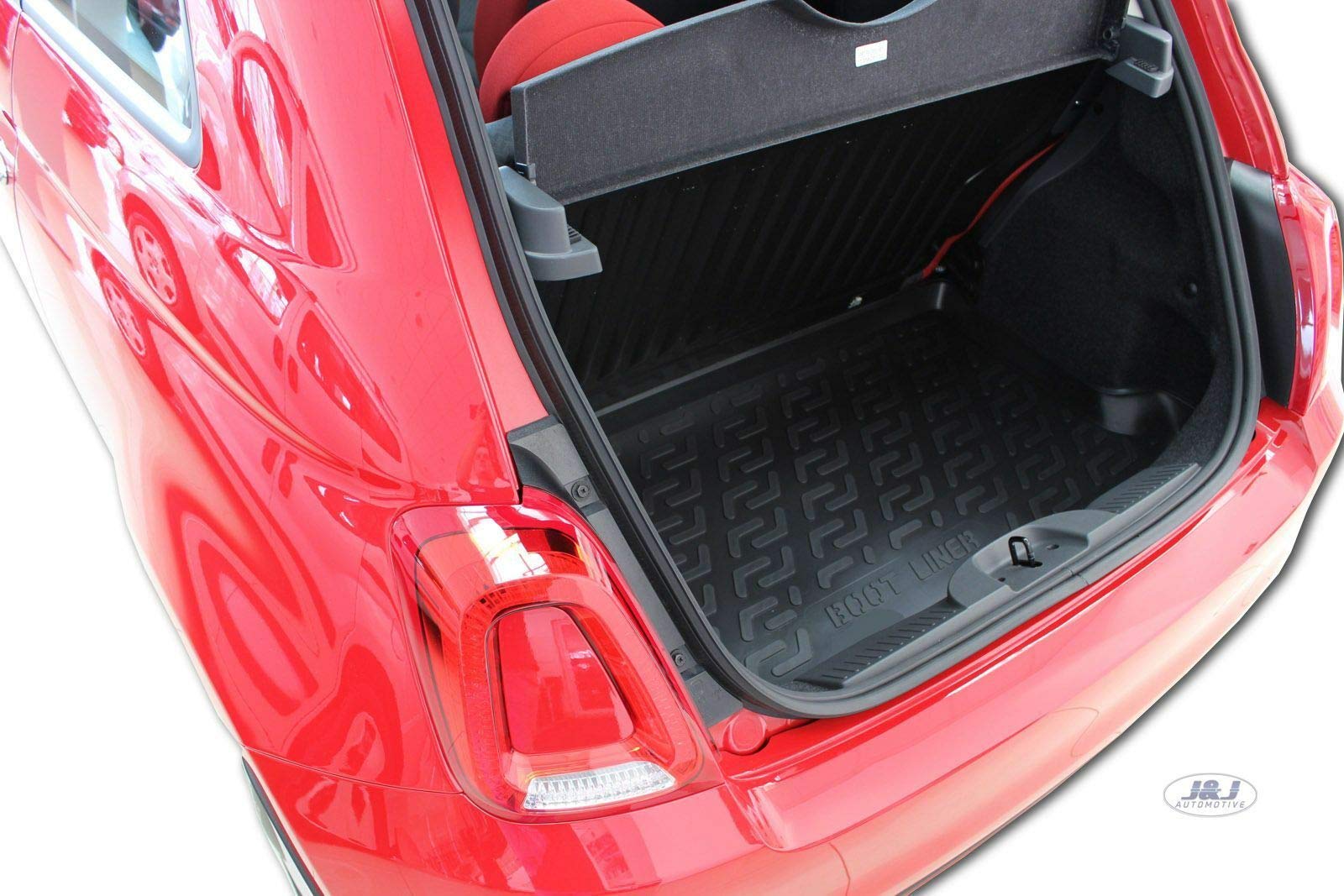 J&J AUTOMOTIVE NORM Vasca Baule In TPE Per Peugeot 3008 (dal 2017) - Gomma Termoplastica Inodore - Bordo Alto 4 Cm - Antiscivolo E Impermeabile