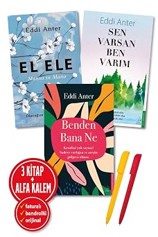 Alfa Kalem+Benden Bana Ne+Sen Varsan Ben Var m+El Ele-Manus in Mano Eddi Anter 3 Kitap YEN  Ki isel