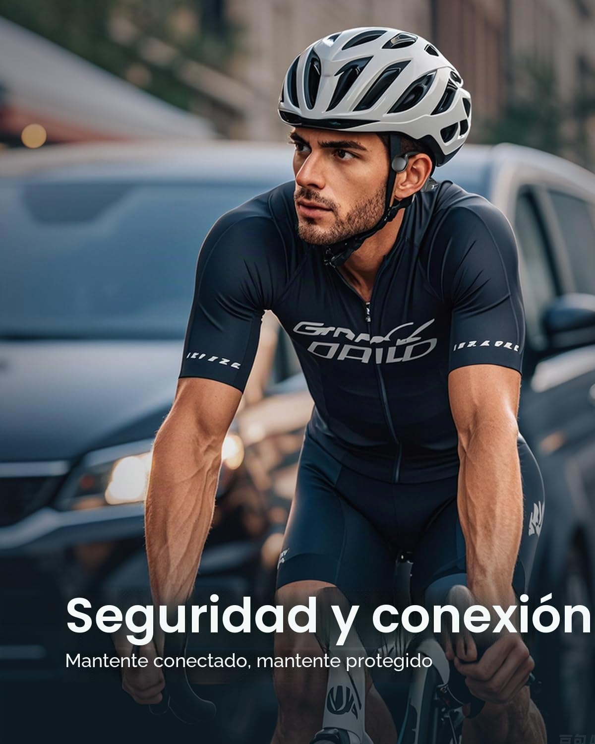 HIFI WALKER Auriculares Conduccion Osea MP3 Acuaticos para Natacion Acuático con 32GB, Ipx8, Bluetooth 5.3 Auriculares Deportivos para Natación, Nadar, Ciclismo