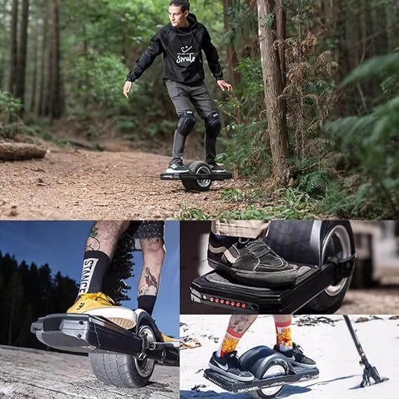 Electric Unicycle with 700W Motor, 12.4mph Speed, 331 Lbs Load Capacity, 15.5-21.7 Miles Range, 23 Degrees Climbing, Self-Balancing for Adult Commuting and Urban Mobility