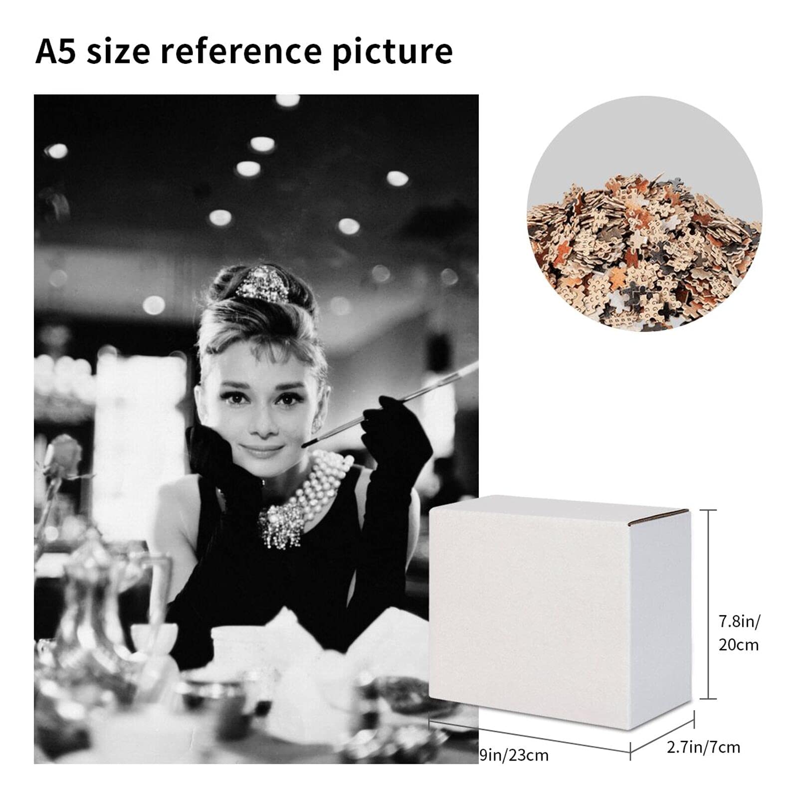 Amazon | 1000ピース ジグソーパズル オードリー・ヘップバーン Audrey