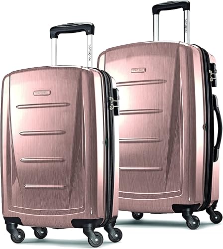 Vista 210 de Samsonite Winfield 2 Equipaje rígido con ruedas giratorias, Azul profundo, Juego de 3 piezas (20/24/28)