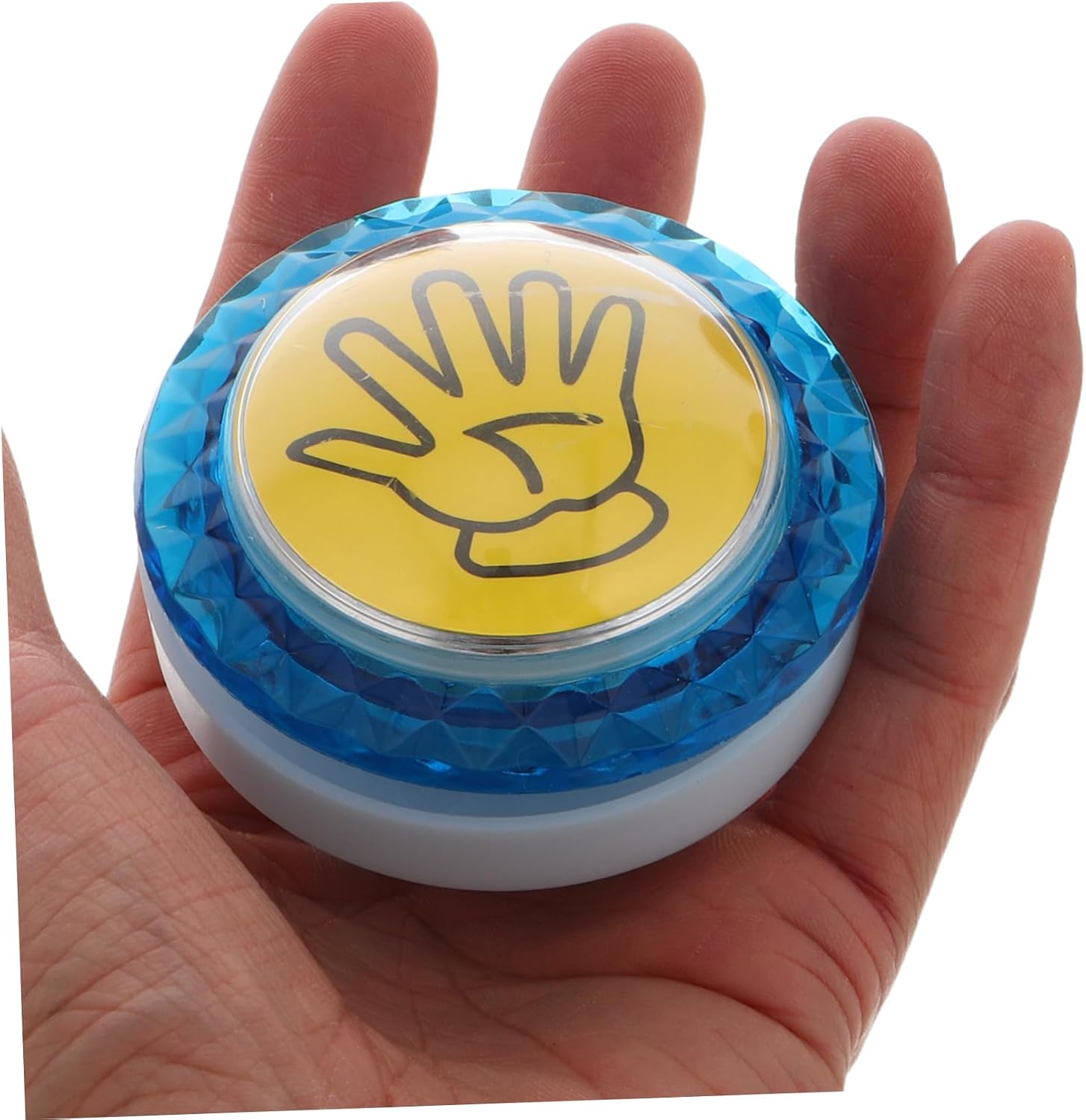 ORFOFE 2pcs Plastic Handheld Game Console LED Palm Buttons for Casual Games image 4
