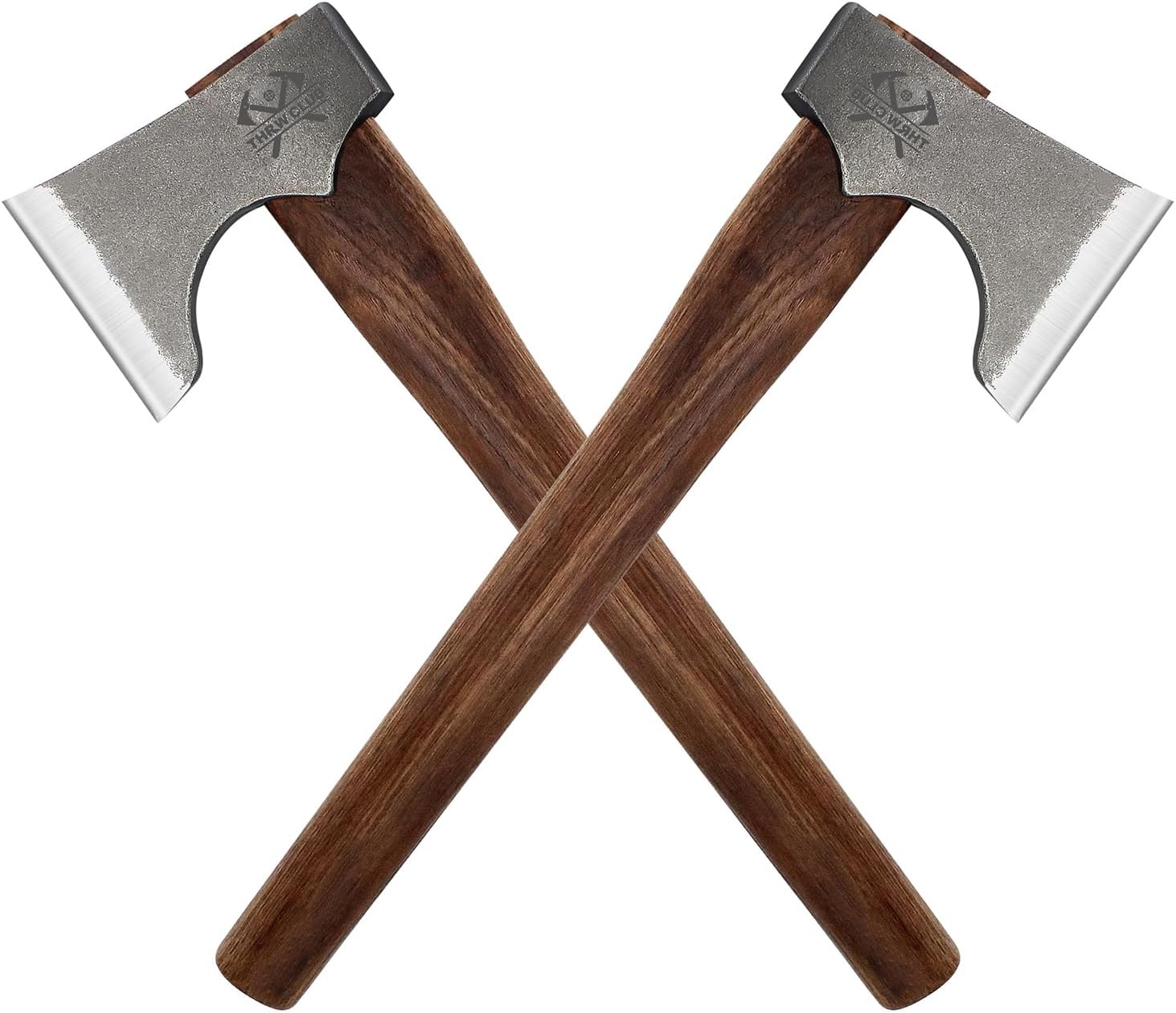 Competition Throwing Axe, 3 Pack 16.5" Throwing Axes with 1065 High Carbon Steel & Hickory Wood Handle, Perfect for Axe Throwiing Game, Competition and Recreation, Gift for Men