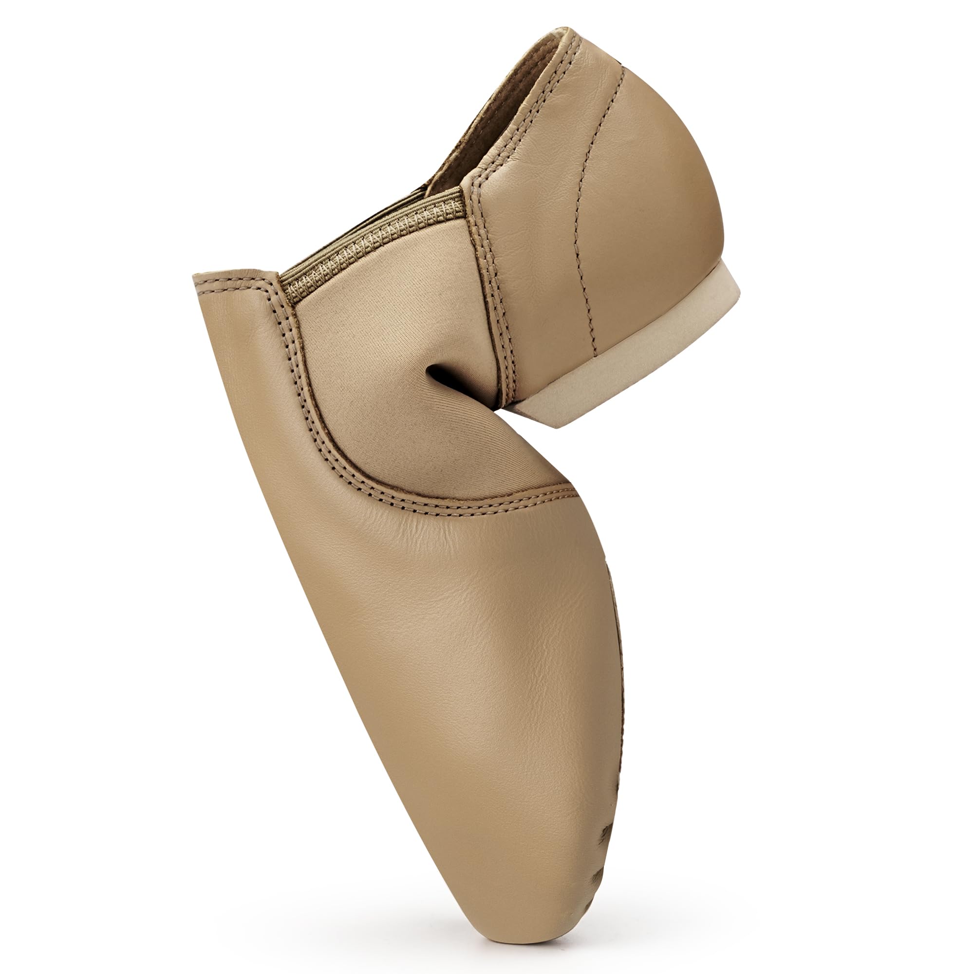 Stelle Scarpe da ballo da donna in pelle unisex | Vera pelle, suola divisa, comfort traspirante, supporto dell'arco, suola antiscivolo, movimento flessibile