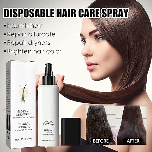 Miniatura 7 de ANRUI Jennifer Aniston - Productos para el cabello de 5.1 fl oz, espray desechable para desenredar el cabello, unisex (1 botella)