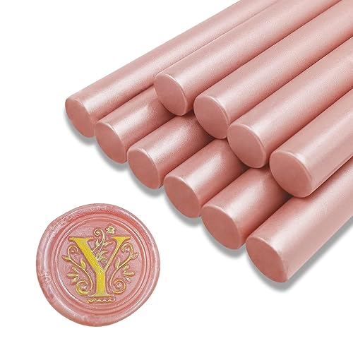 Palos de cera de pintura para fuego, tiras de cera para sellar, pintura vintage para sellos, tarjetas, sellos de sobres, documentos, paquete de 10 disponible en Yaxa Colombia