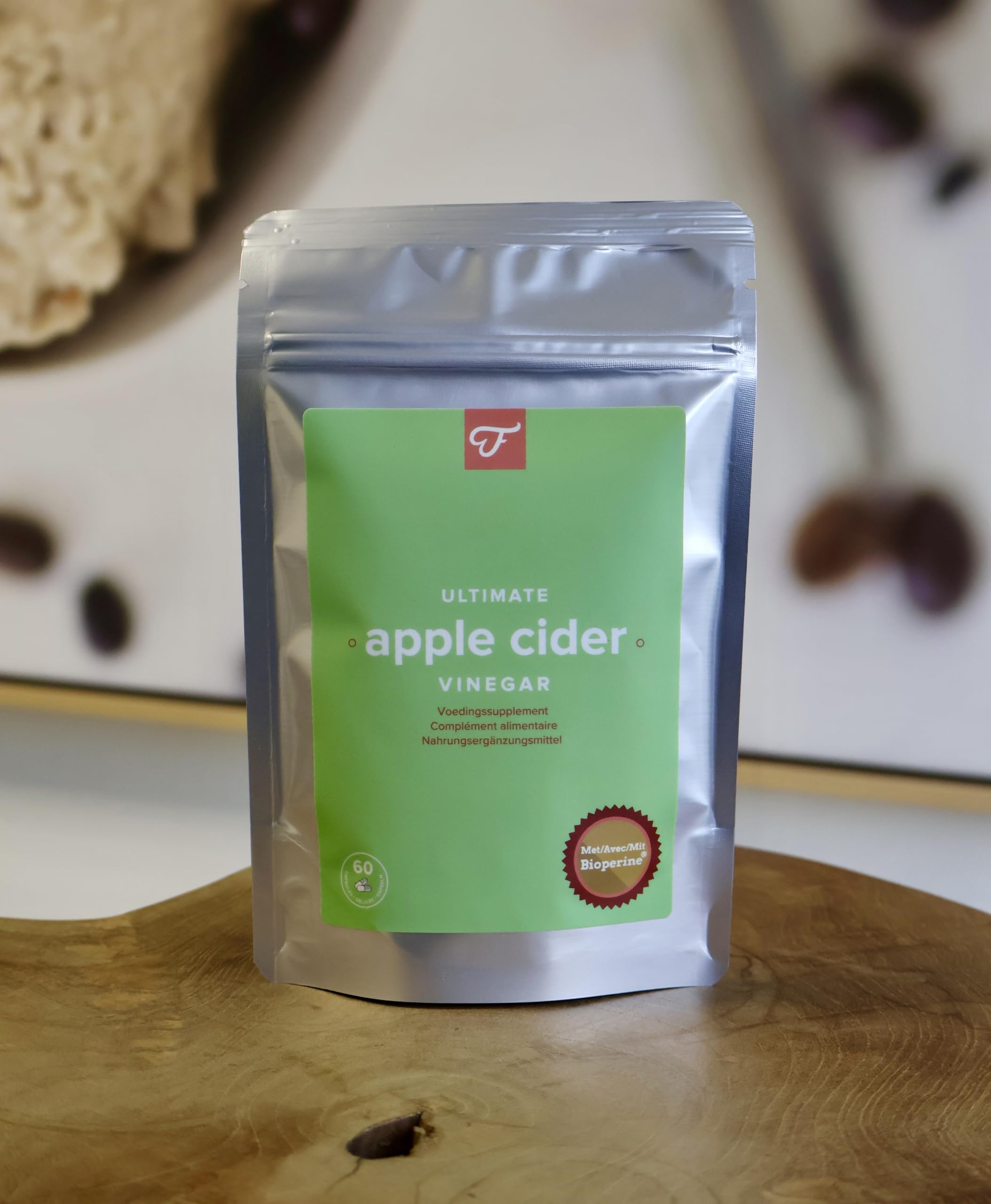 Ultimate Apple Cider Vinegar Kapseln – 6x 60 Kapseln mit hochwertigem Apfelessig-Extrakt – mit Bioperin®, Ceylon-Zimt, Ingwer und Cayennepfeffer - Unterstützt Verdauung & Stoffwechsel