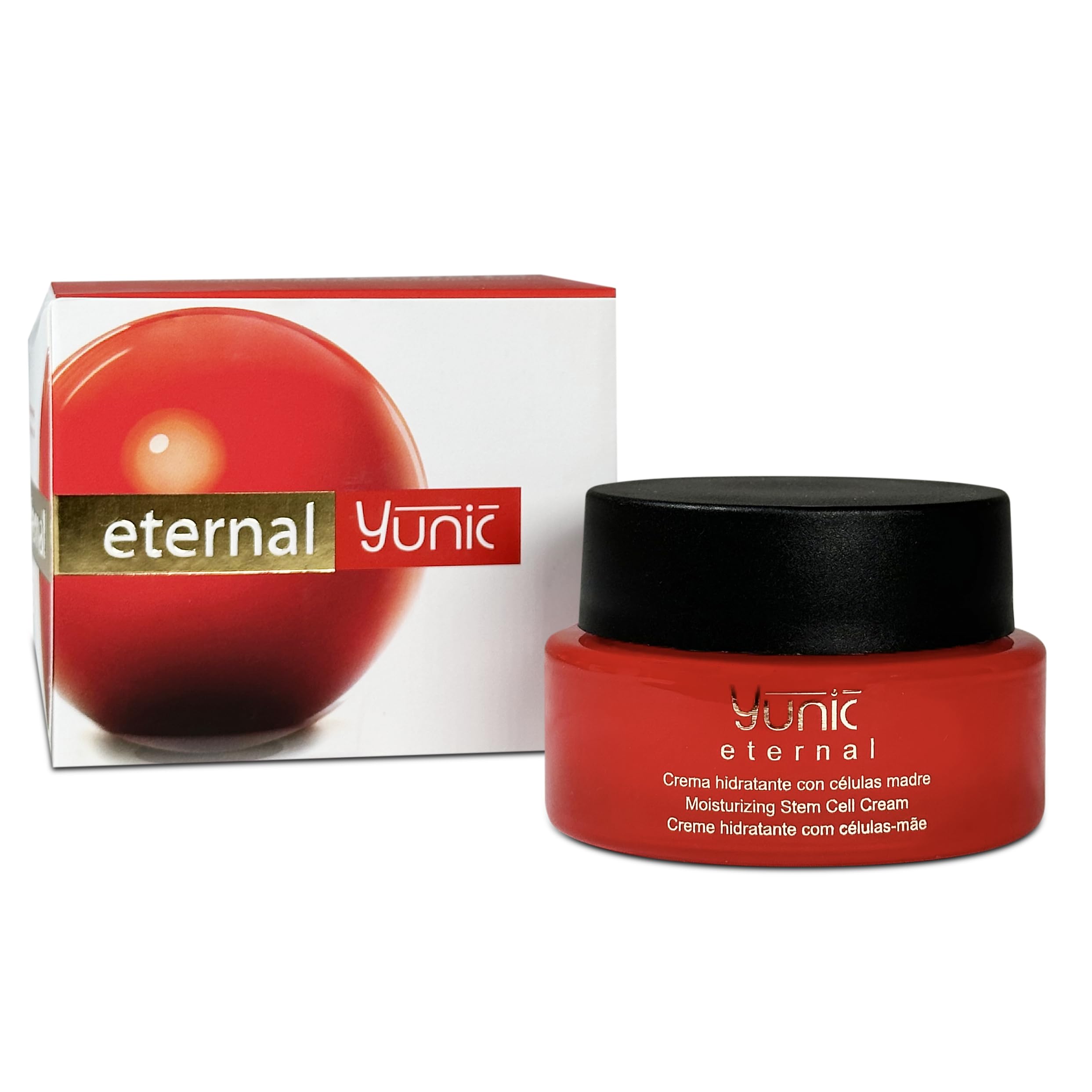 Crema Hidratante Facial Mujer Antiarrugas con Células Madre 50ml x 3 uds