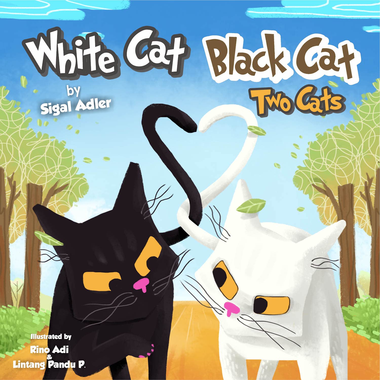 White Cat Black Cat: Books for Kids About Patience (Children’s Picture books for preschool kids Book 2)
