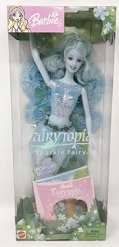 Fairytopia Sparkle Fairy Barbie Muñeca azul