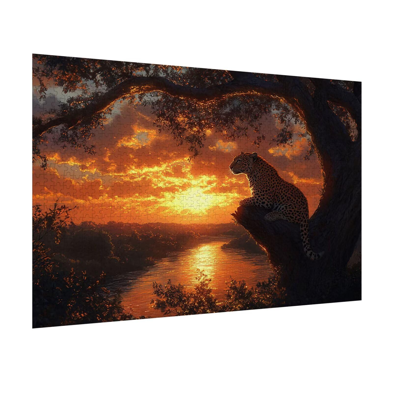 Puzzle 3000 Pezzi Sole calante Puzzle Adulti, Gioco Educativo, n-443