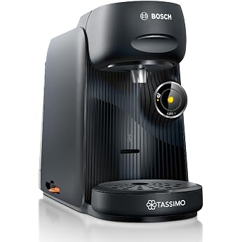 Bosch Tassimo Finesse Friendly TAS162E Capsule Machine 70 Drinks More Intense Coffee at Head Pressure Automatic Shut-Off Perfectly Dosed 1400 W Black/Black