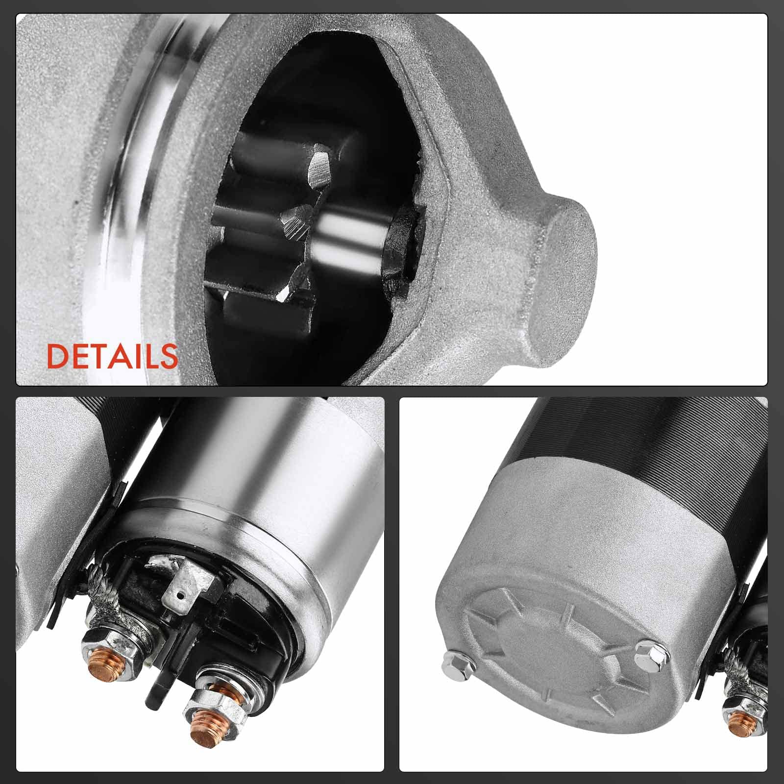 Frankberg Motor de arranque para automóvil Gasolina 0,8 KW/12 V/8 dientes Compatible con Micra III K12 Note E11 NE11 Micra II K11 Micra C+C III K12 Replace# 33080