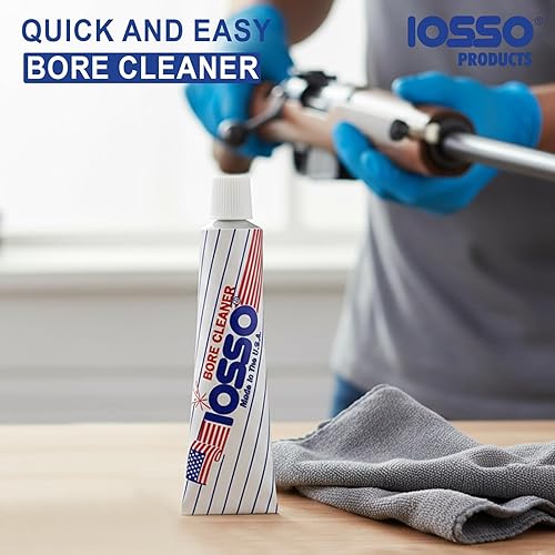 Miniatura 2 de Iosso 10215 Limpiador de Cañón – Fórmula de Pasta Concentrada de 1.5 oz – No Corrosivo, No Inflamable – Fabricado en EE.UU