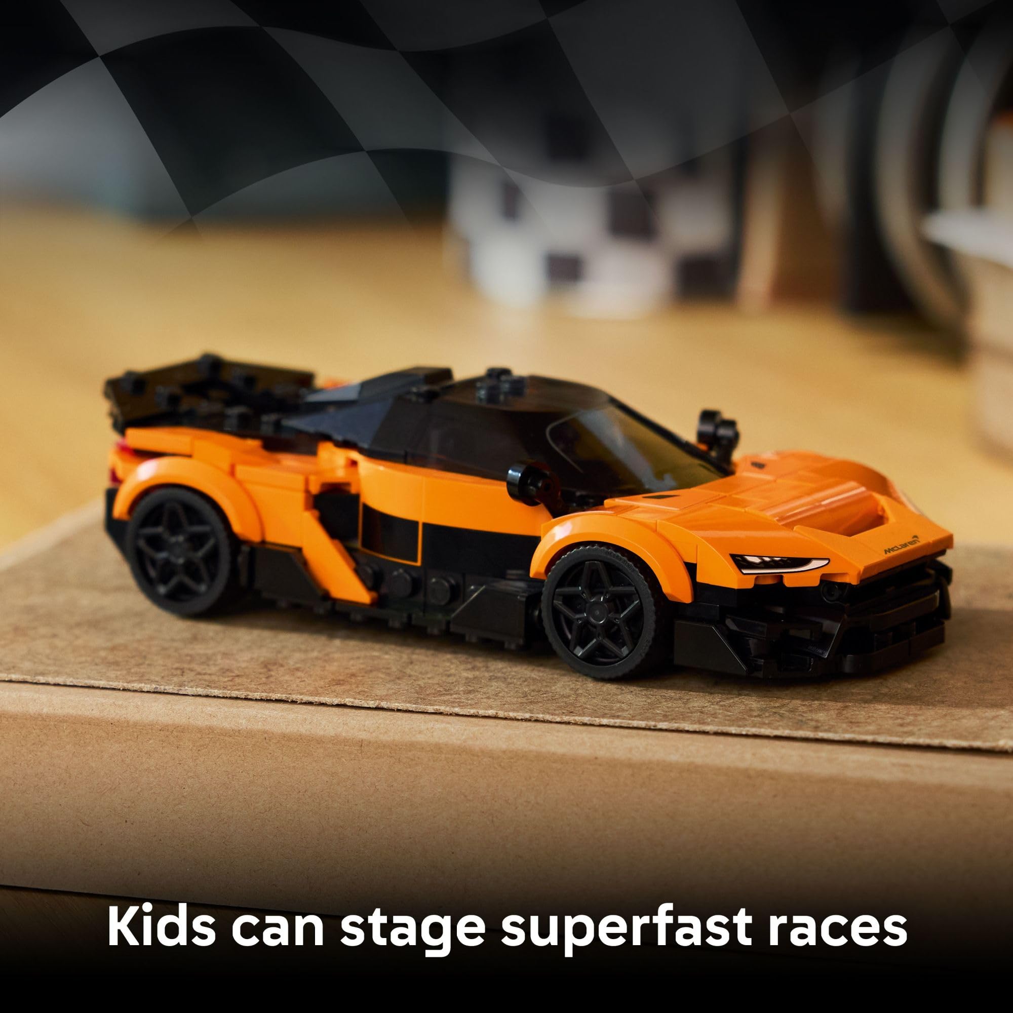 Amazon.com: LEGO Speed Champions McLaren W1 Race Car Toy for Boys