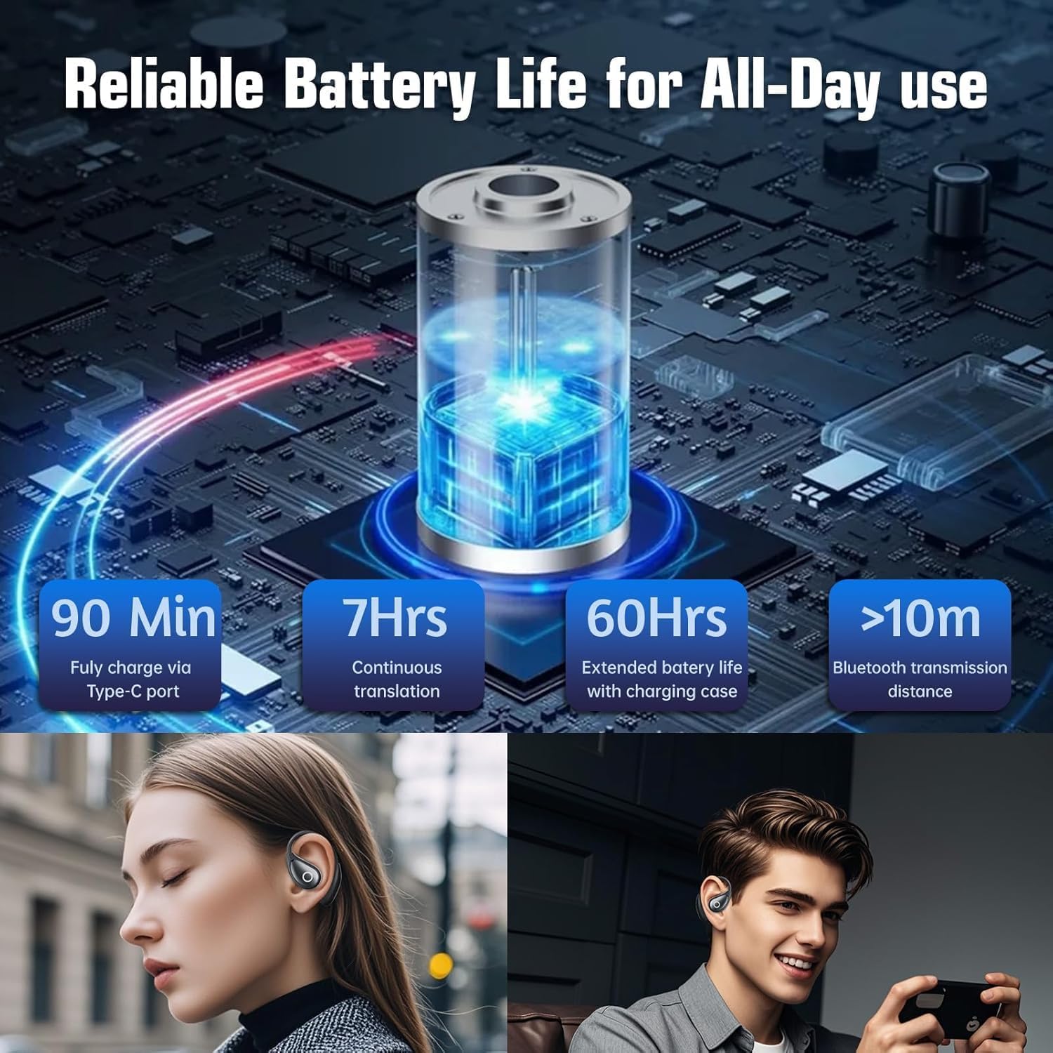 Reliable Battery Life and Charging
