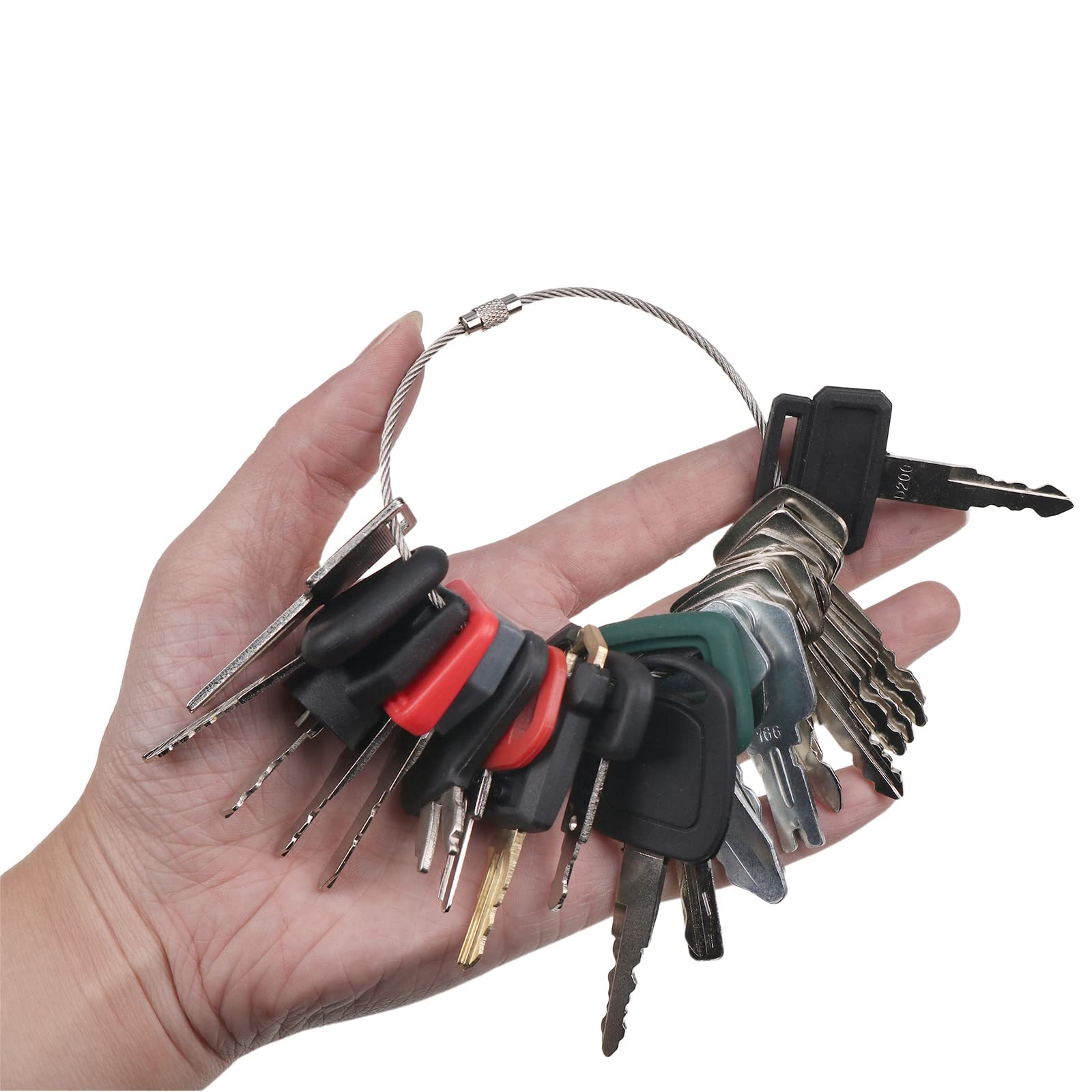 Lot De 8 Clés D'allumage 606 Clés 606 - Compatible Avec Liebherr