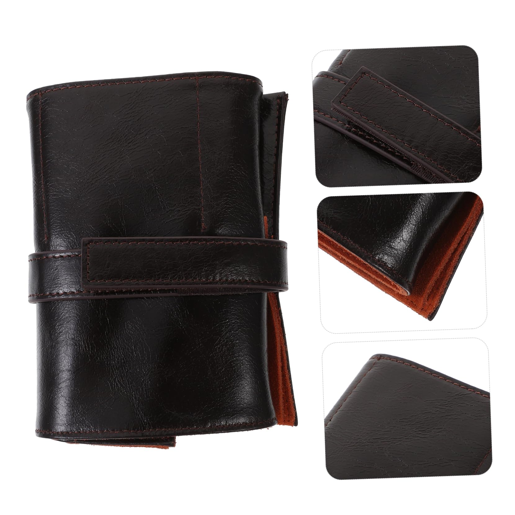 Borsa Porta Orologi in Pelle - Organizer Da Viaggio Per Orologi Da Uomo E Da Donna Contenitore Con Scomparti Multipli