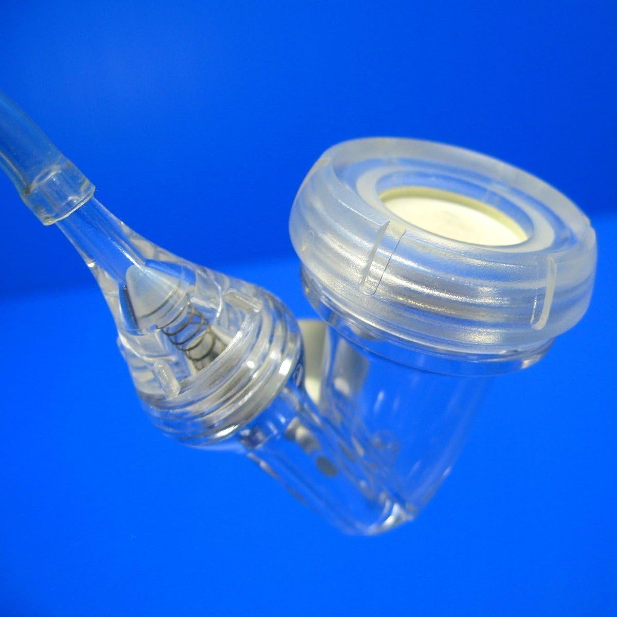 551 3 in 1 CO2 Diffuser Bubble Counter Check Valve 20mm (M)- Aquarium Plant Tank, Clear